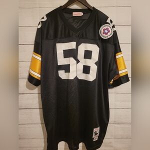 Mitchell Ness Pittsburgh Steelers Jack Lambert Jersey Size 60